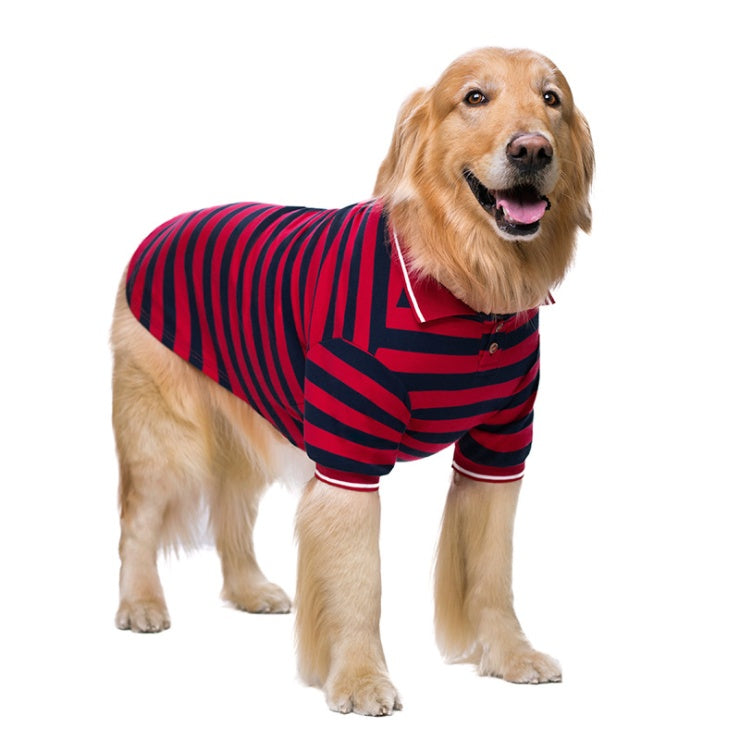Pet clothes polo shirt two legged clothes